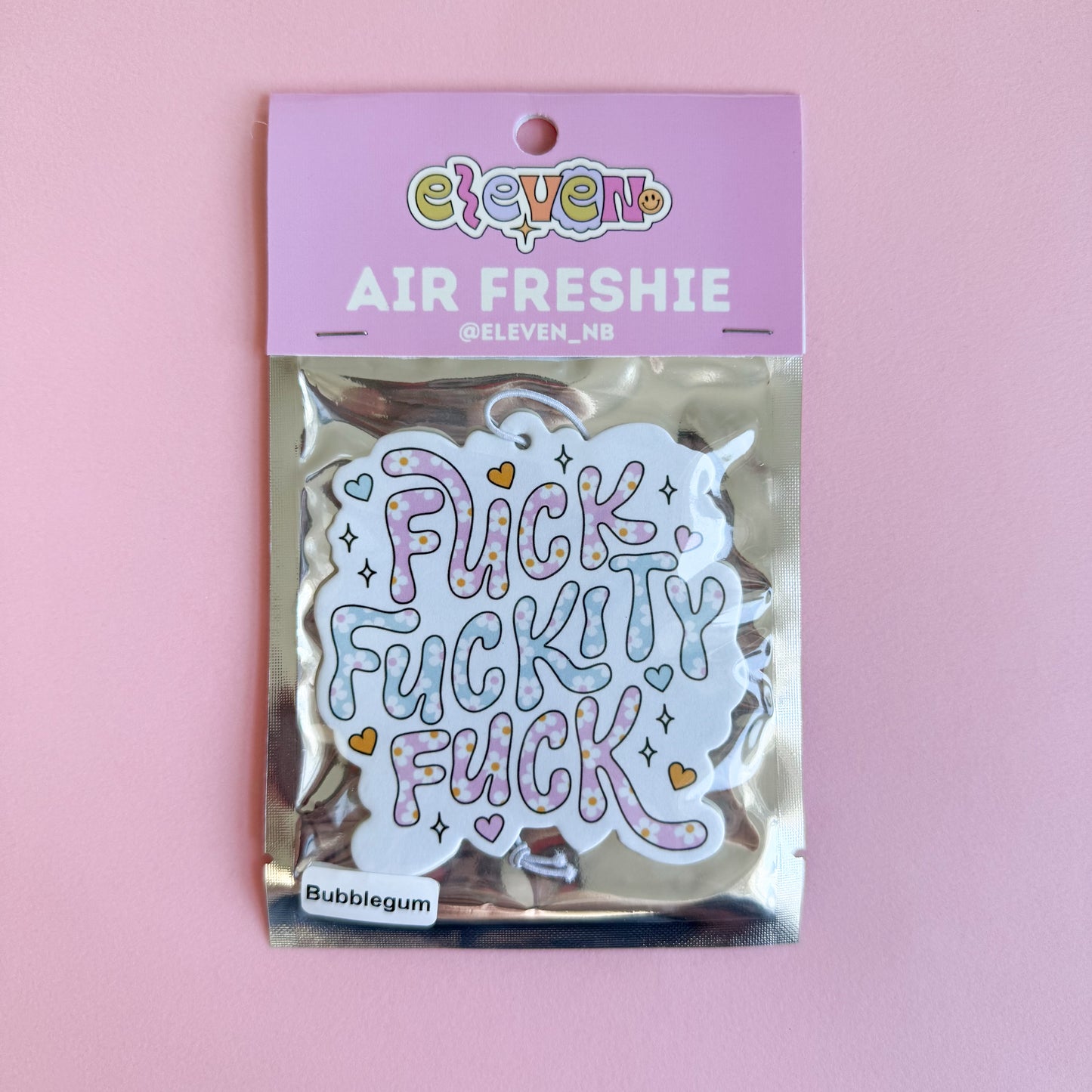 Fuckity Fuck Air Freshie Bubblegum