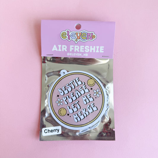 Let Me Merge Air Freshie Cherry