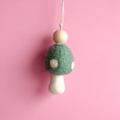 Felt Mushroom Hanging