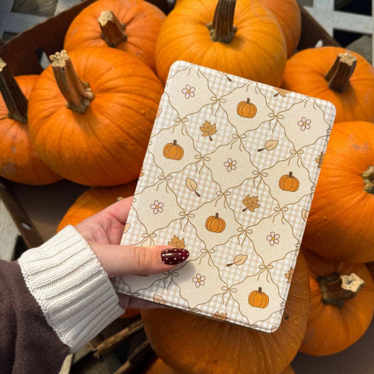 Pumpkin Patch E-Reader Case & Cover
