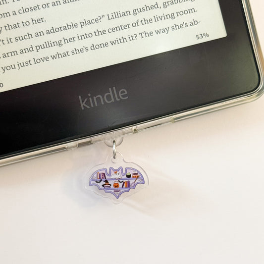 USB-C Port Charm - Bat