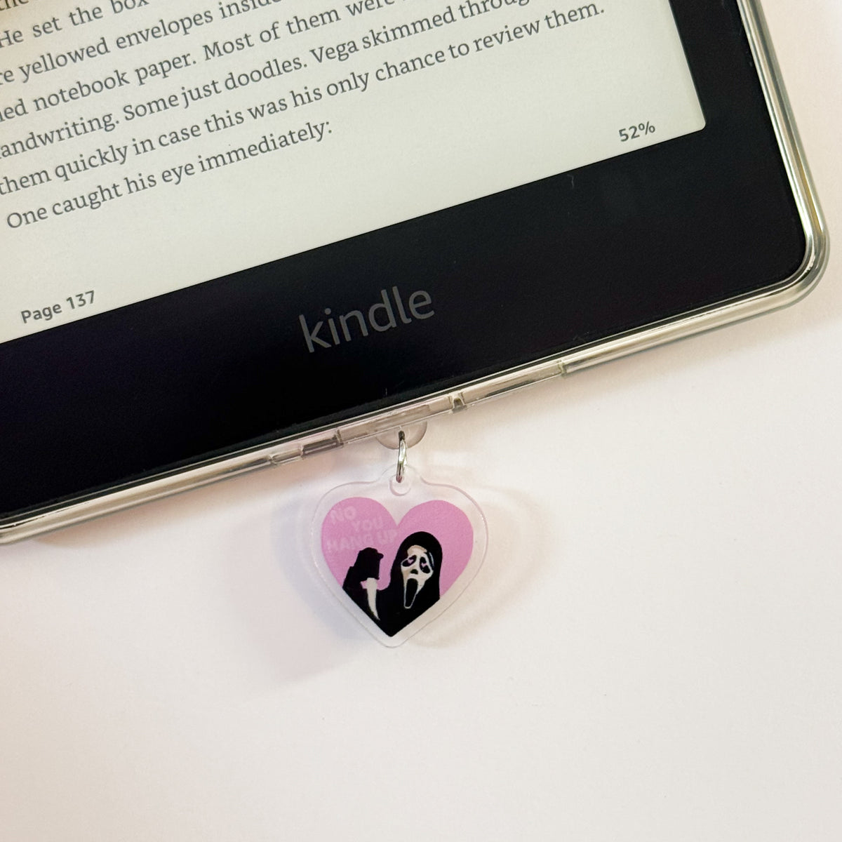 USB-C Port Charm - Ghostface
