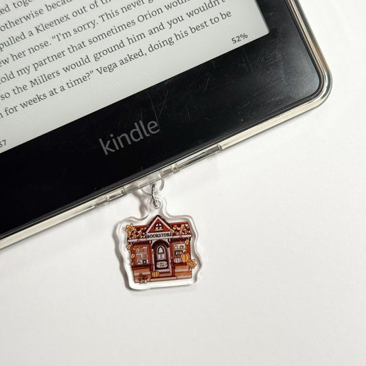 USB-C Port Charm - Haunted Bookstore