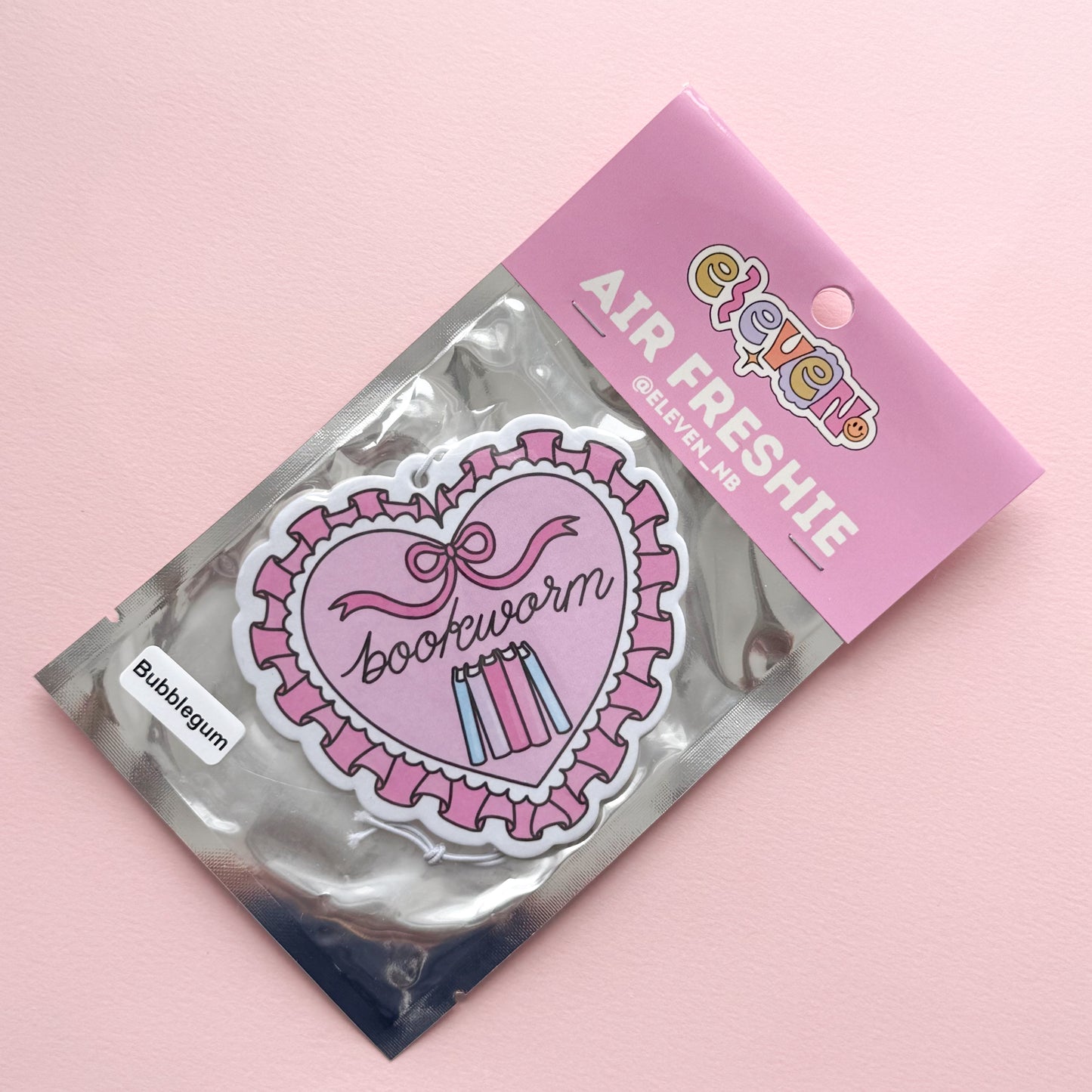 Bookworm Air Freshie Bubblegum