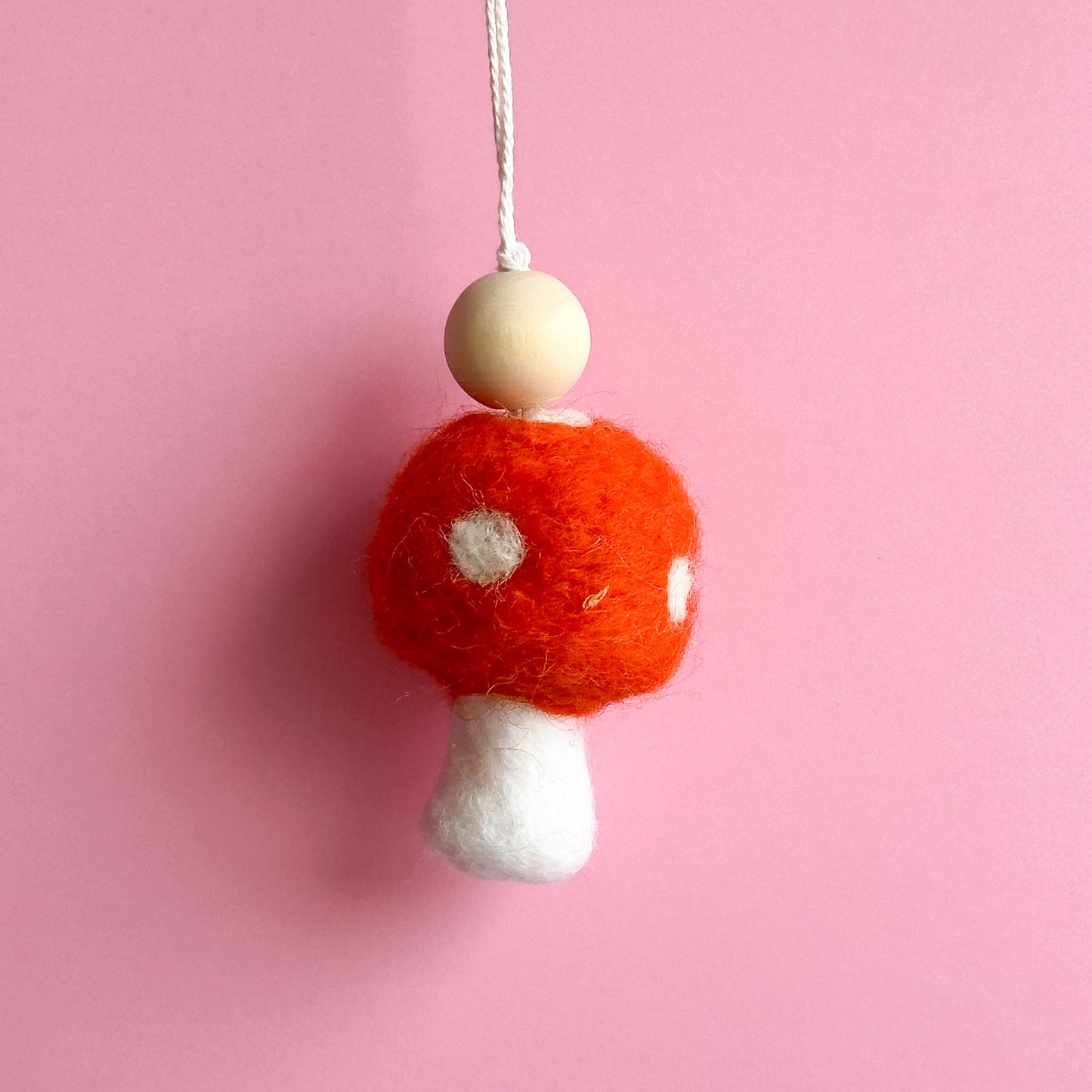 Felt Mushroom Hanging