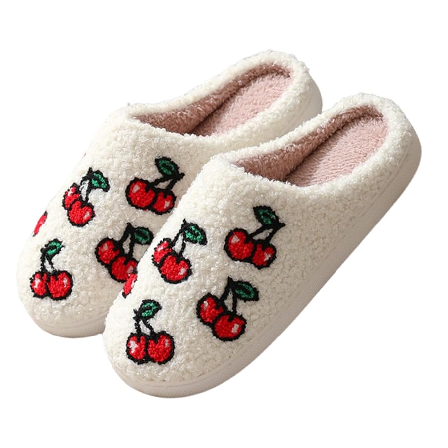 Cherry Slippers