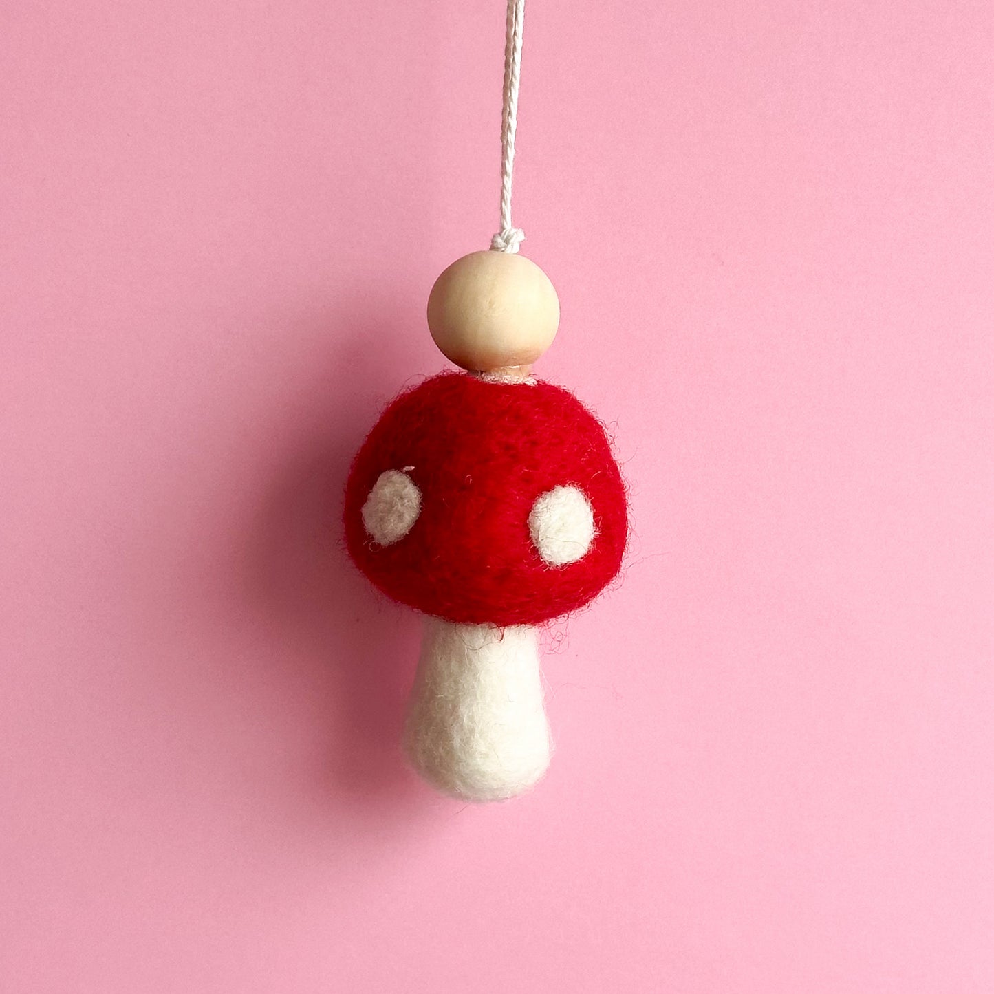 Felt Mushroom Hanging