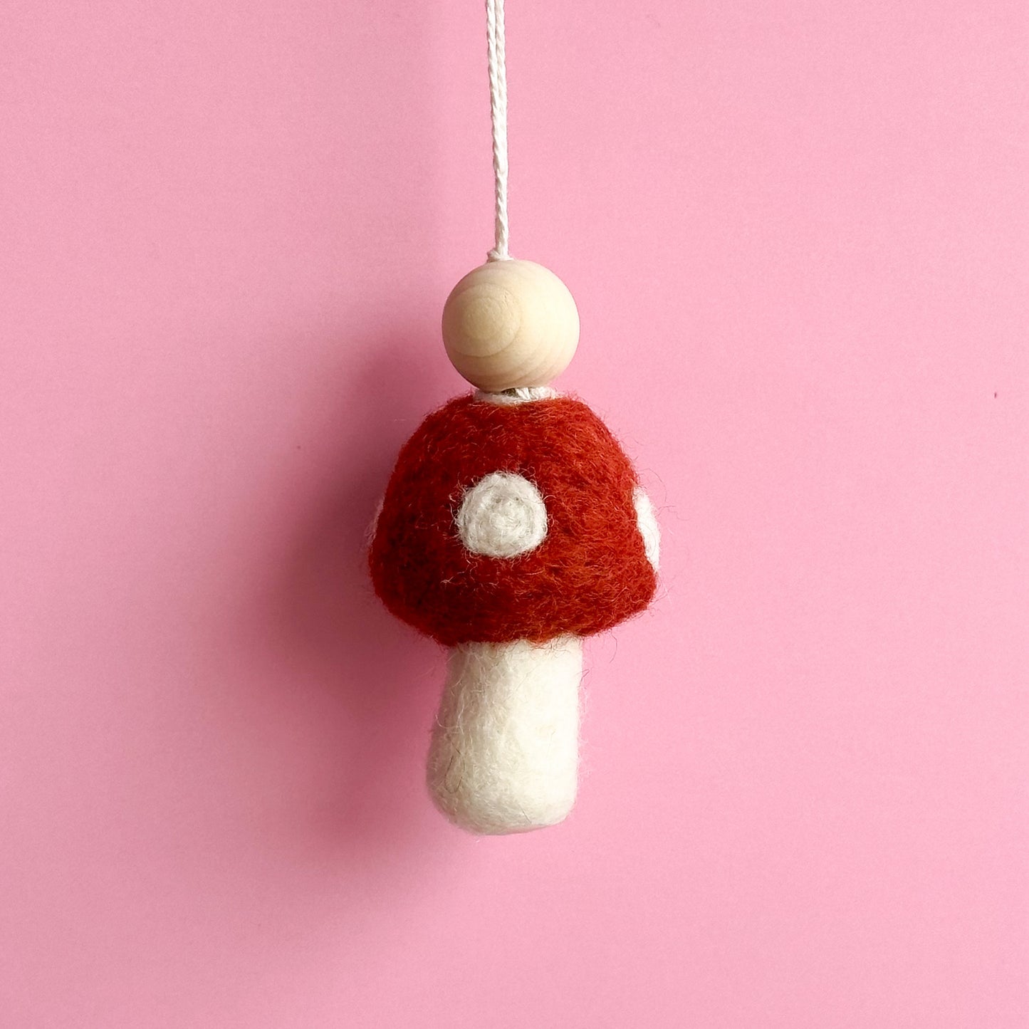 Felt Mushroom Hanging