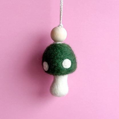 Felt Mushroom Hanging
