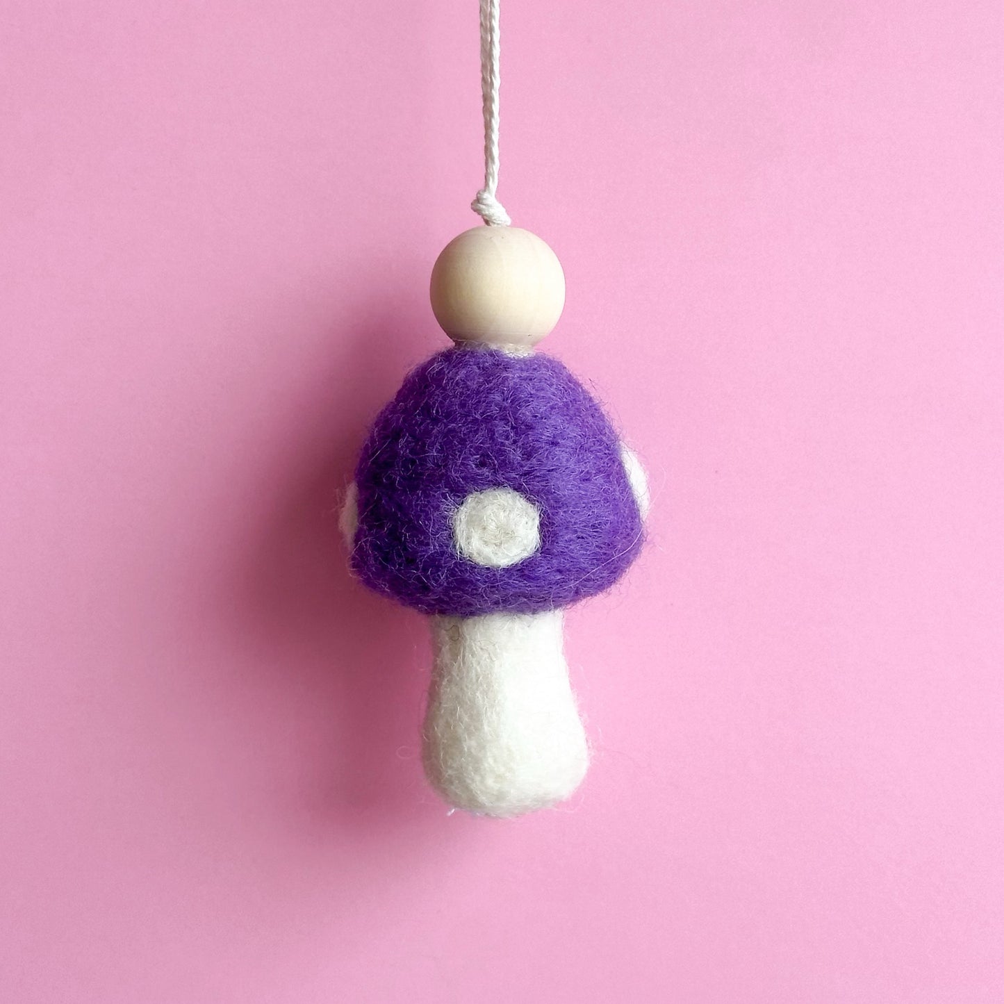 Felt Mushroom Hanging