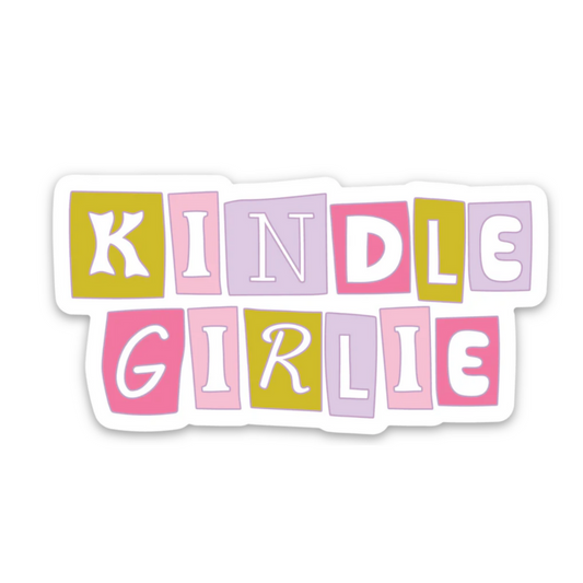 Kindle Girlie | Weatherproof Sticker