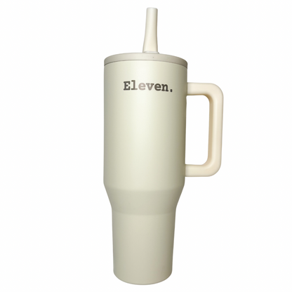 Cream Hydro Tumbler 40oz