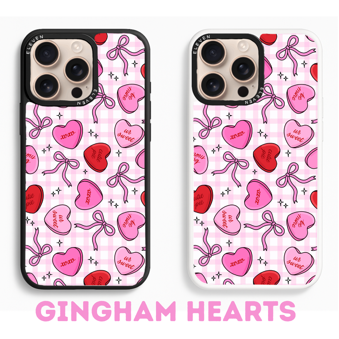 Gingham Hearts