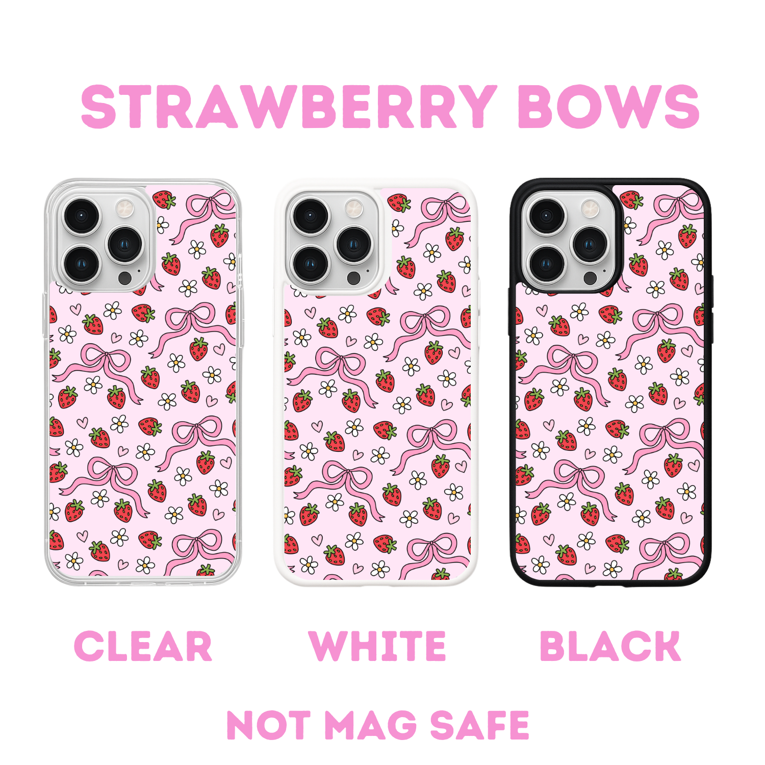 Strawberry Bows