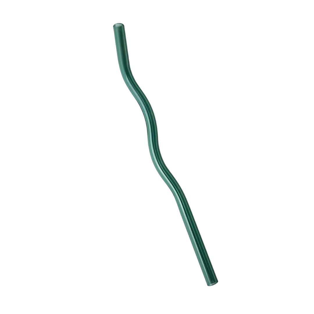 Colored Glass Straws