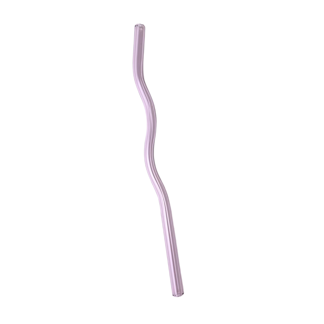 Colored Glass Straws