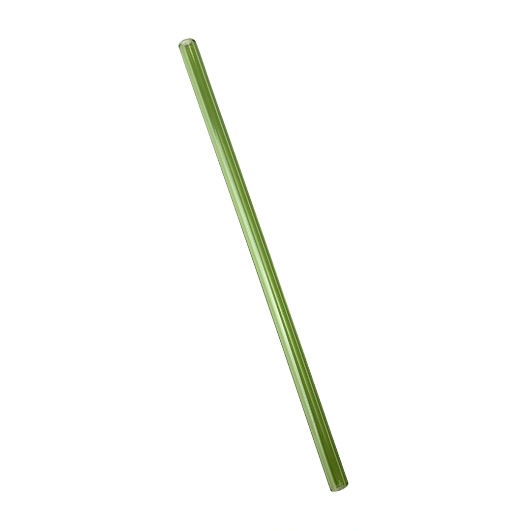 Colored Glass Straws