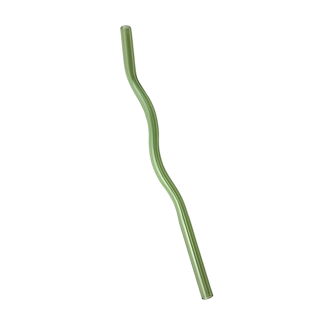 Colored Glass Straws
