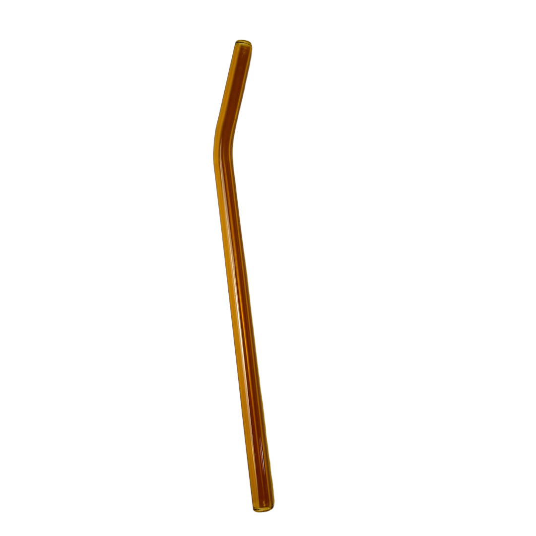 Colored Glass Straws