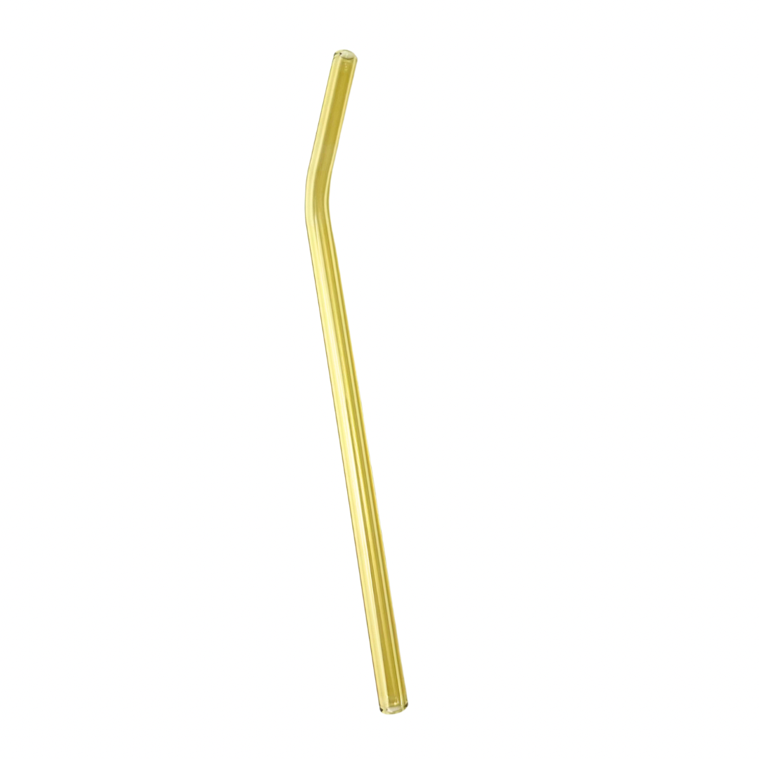 Colored Glass Straws