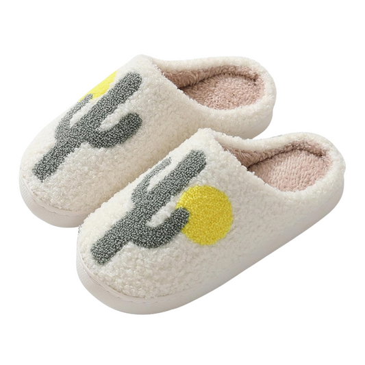 Cactus & Sun Slippers