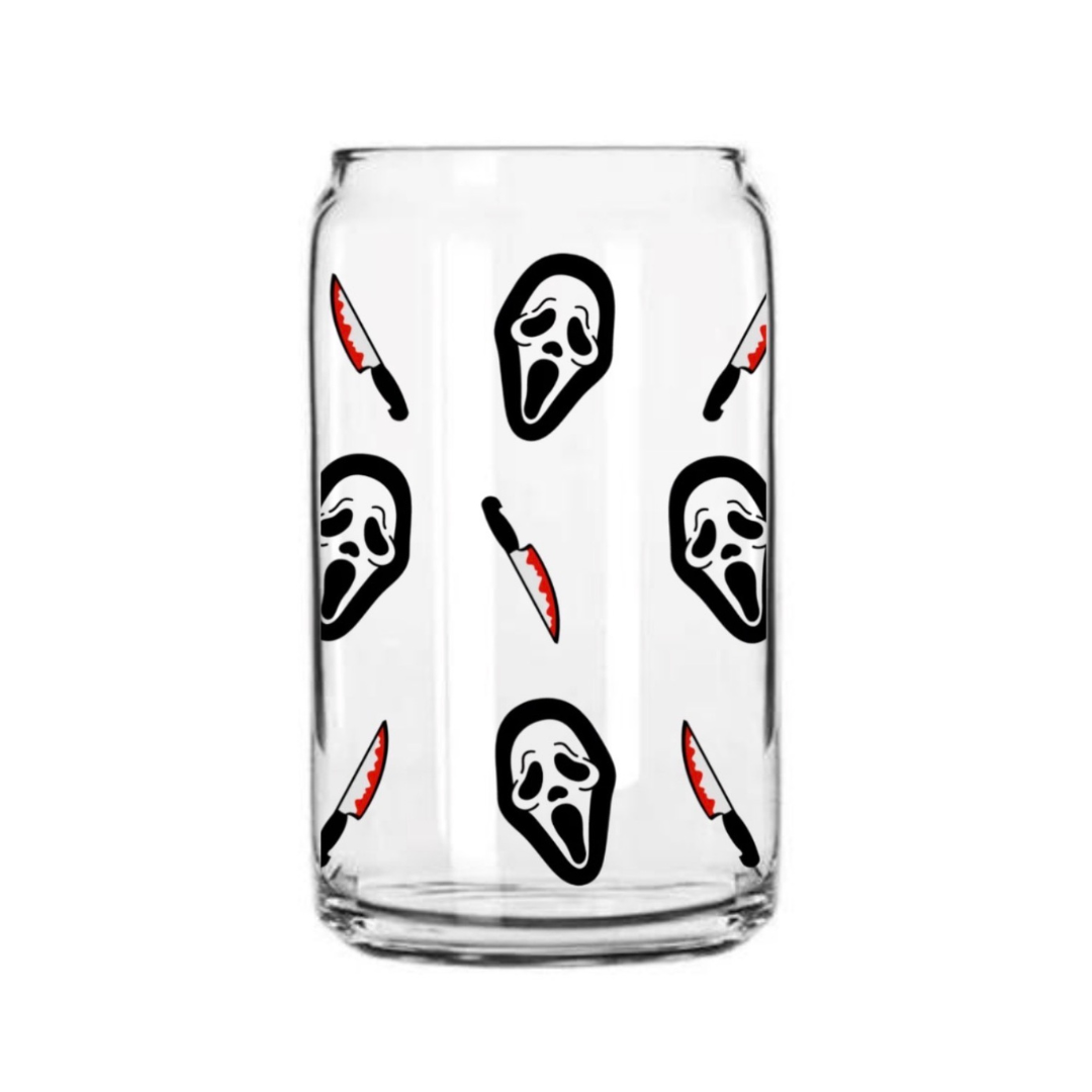 Ghostface Glass Can