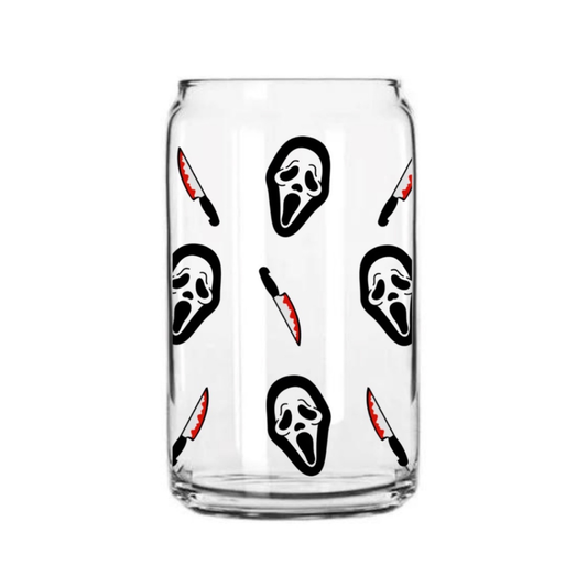 Ghostface Glass Can