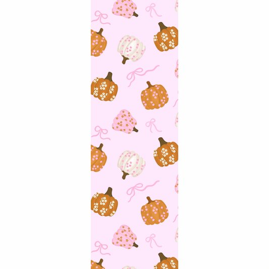 Pink Pumpkin Bookmark