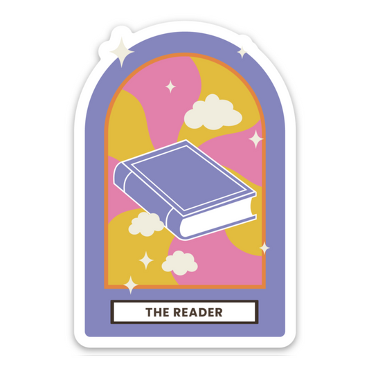 The Reader | Weatherproof Sticker