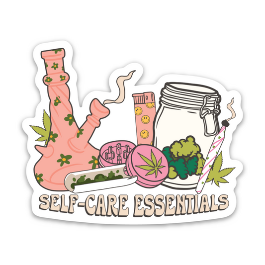 Self Care Stoner | Weatherproof Sticker