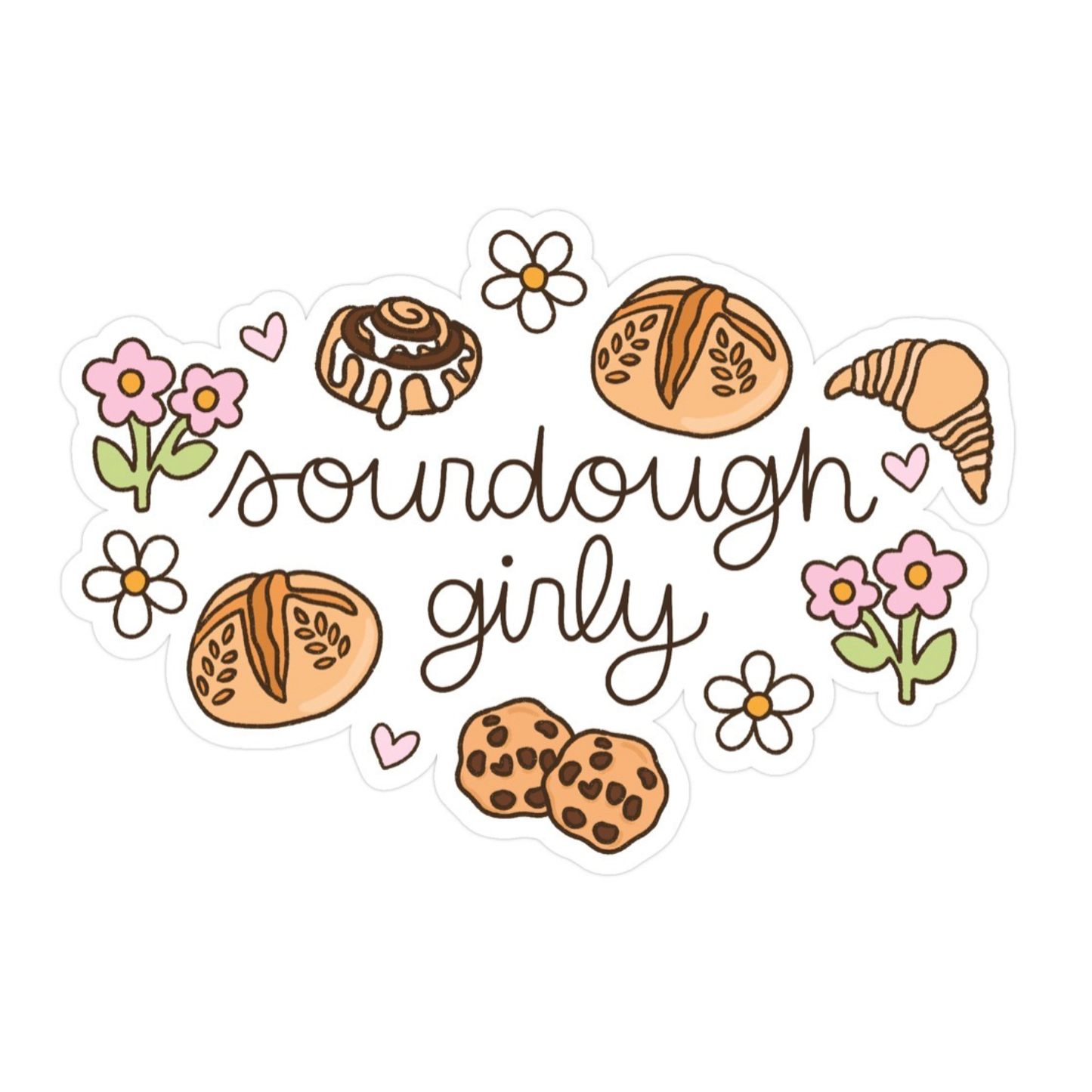 Sourdough Weatherproof Sticker