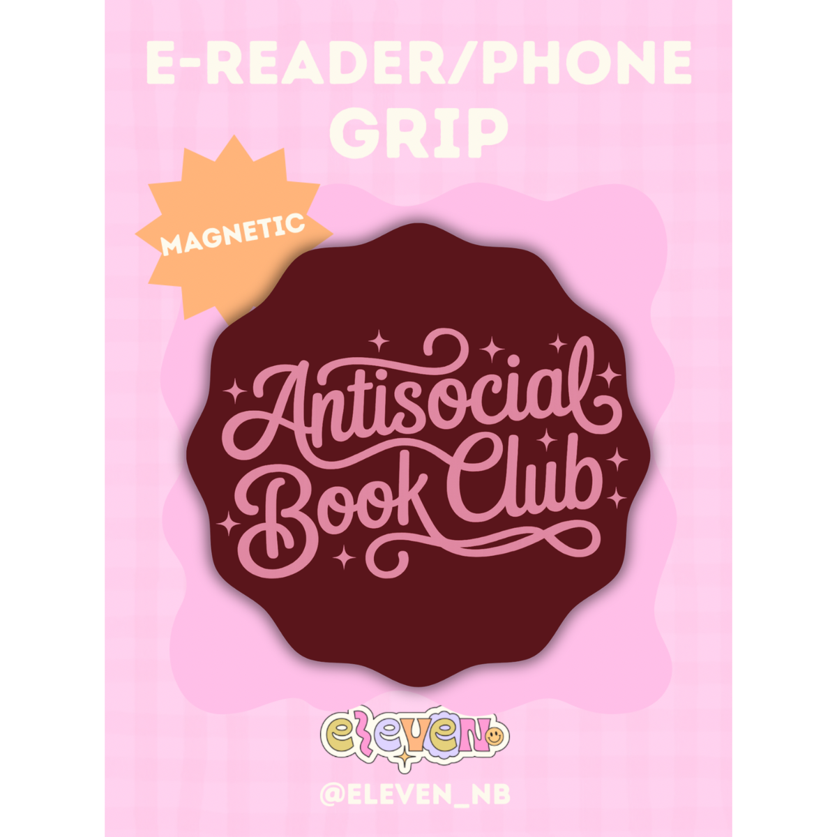 Antisocial Book Club  MagSafe Grip