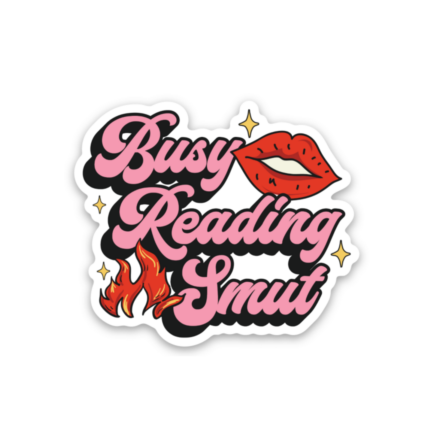 Busy Reading Smut | Mini Kindle Sticker