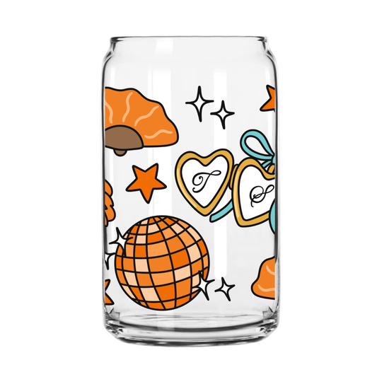 Show Girl Glass Can