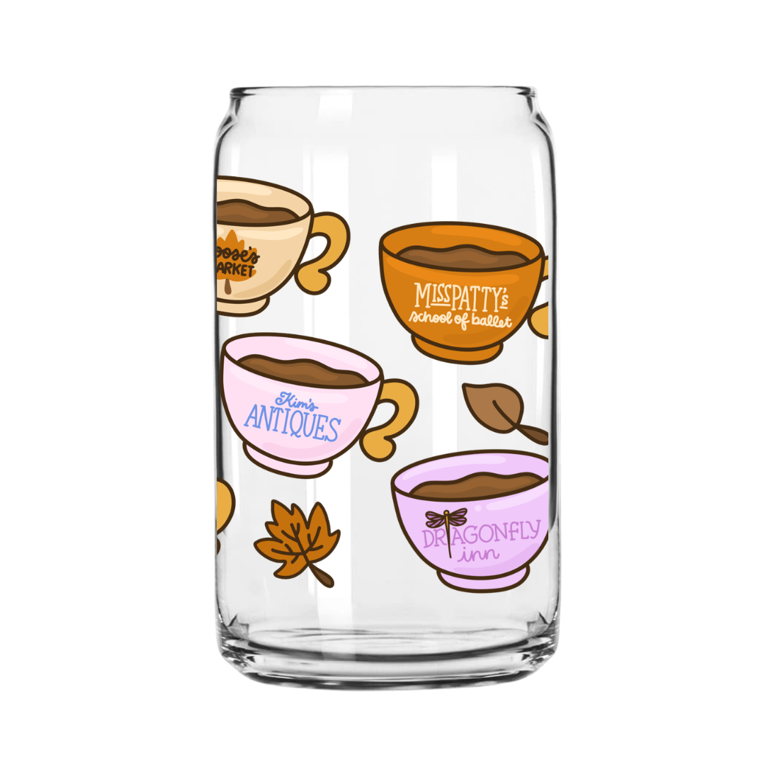 Coffee Coffee Coffee Glass Can