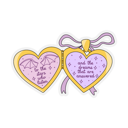 Locket Weatherproof Sticker