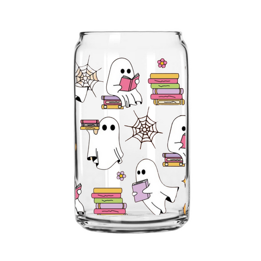 Spooky Reading Glass Can