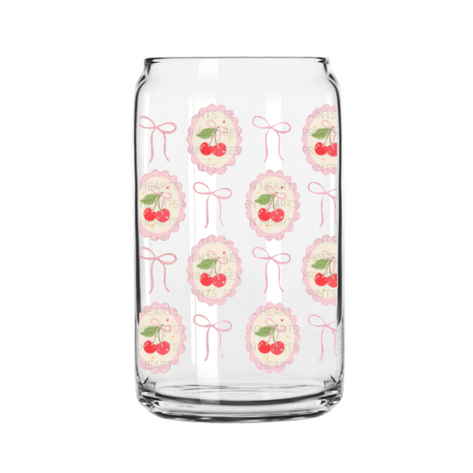 Cherry Glass Can