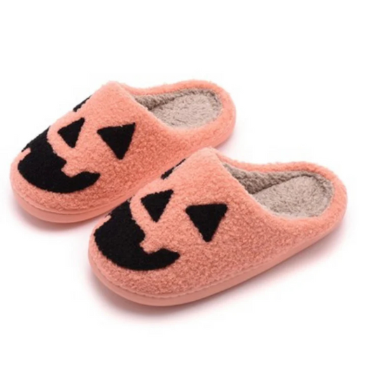 Pastel Pumpkin Slippers