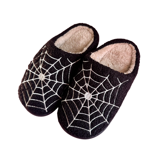 Spider Web Slippers
