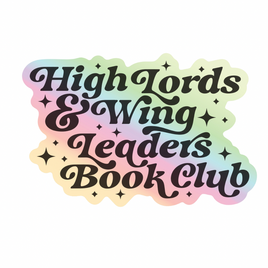 High Lords & Wing Leaders | Weatherproof Sticker