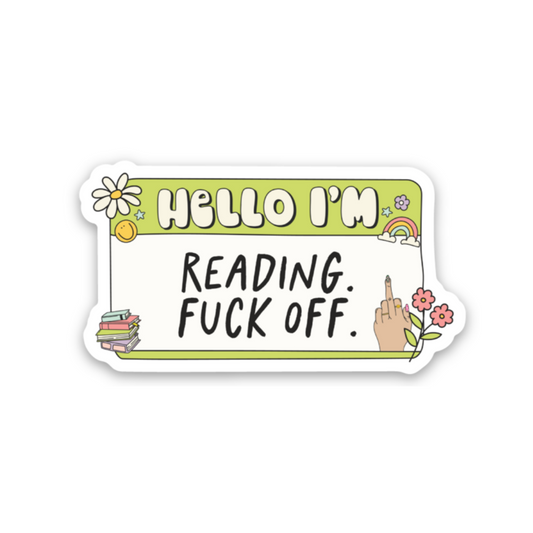 Hello I’m Reading | Mini Kindle Sticker