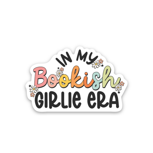 In My Bookish Girl Era | Mini Kindle Sticker
