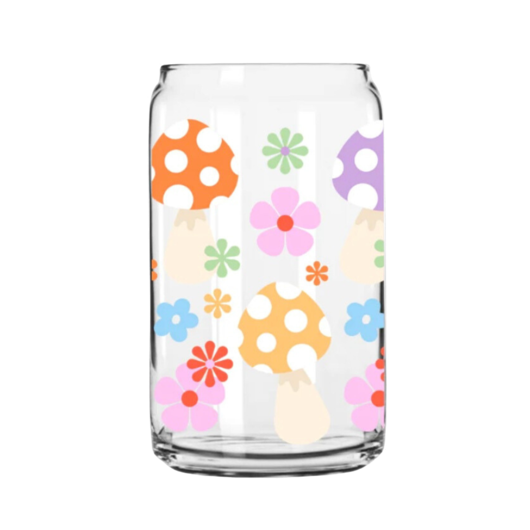 Groovy Mushy Glass Can