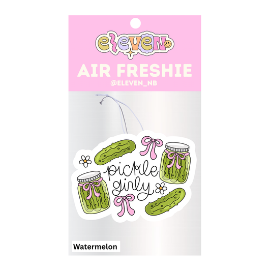 Pickle Girly Air Freshie Watermelon Scent