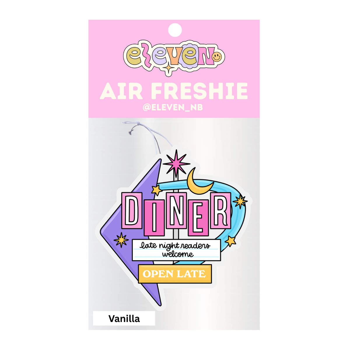 Diner Air Freshie Vanilla Scent