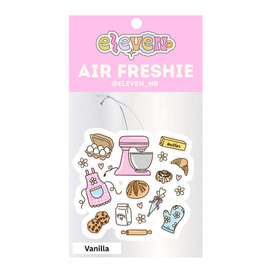 Baker Air Freshie Vanilla Scent