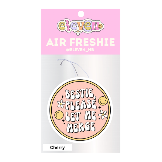 Let Me Merge Air Freshie Cherry