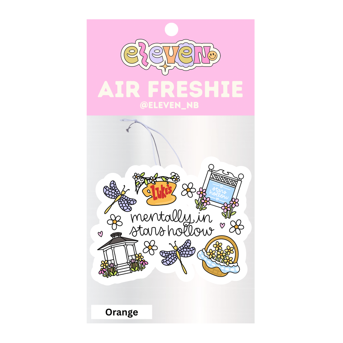 Stars H Air Freshie Orange Scent