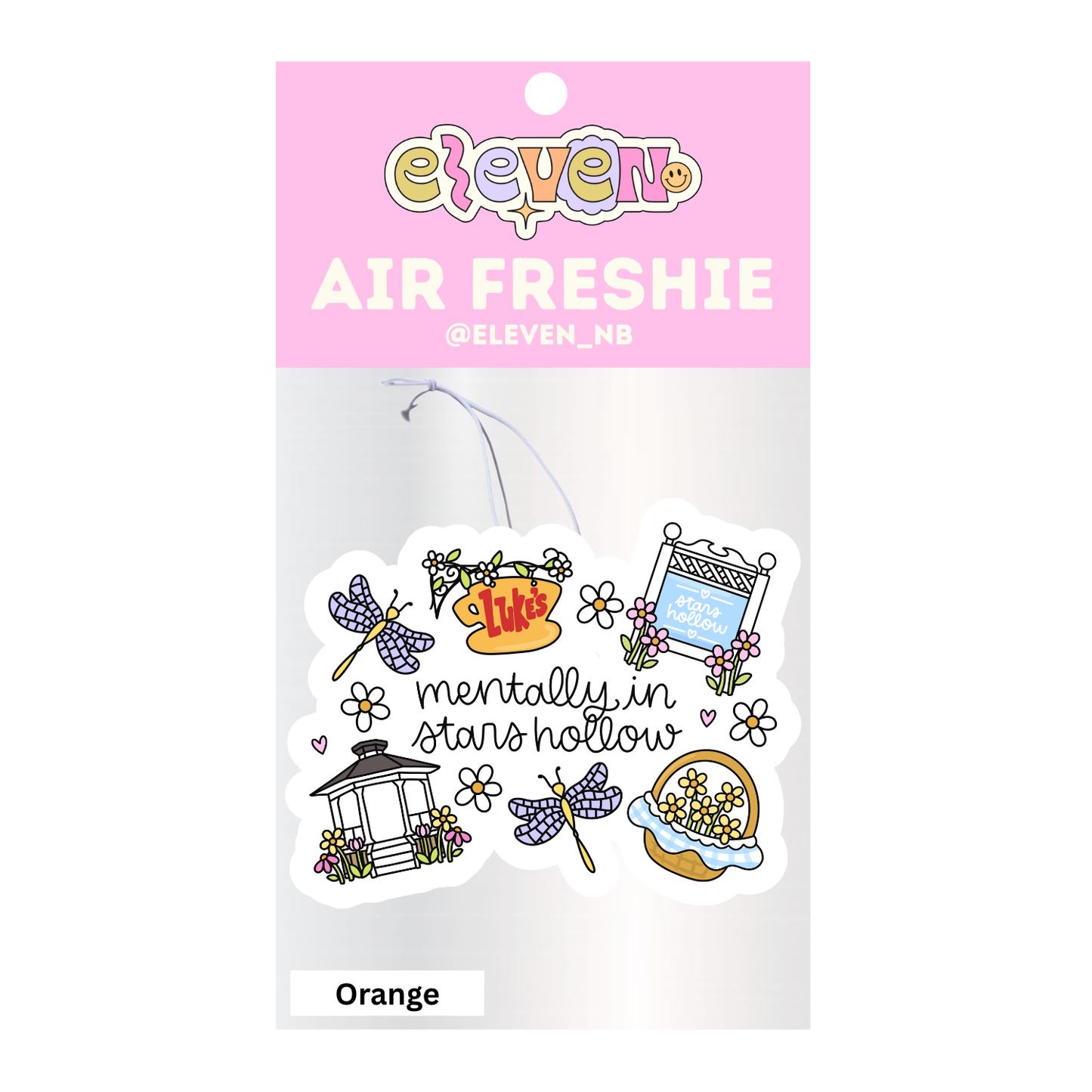 La La La La La Air Freshie Sweet Orange Scent